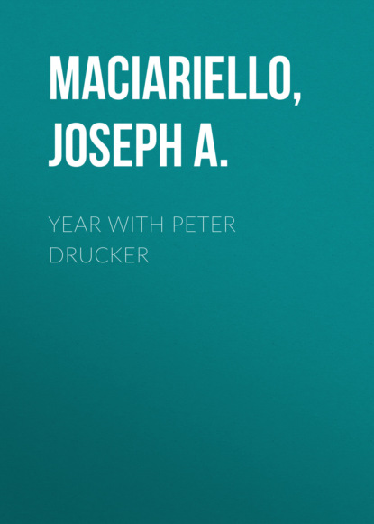 Экономика  ЛитРес Year with Peter Drucker