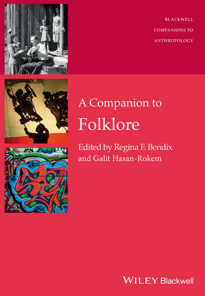 Культурология A Companion to Folklore