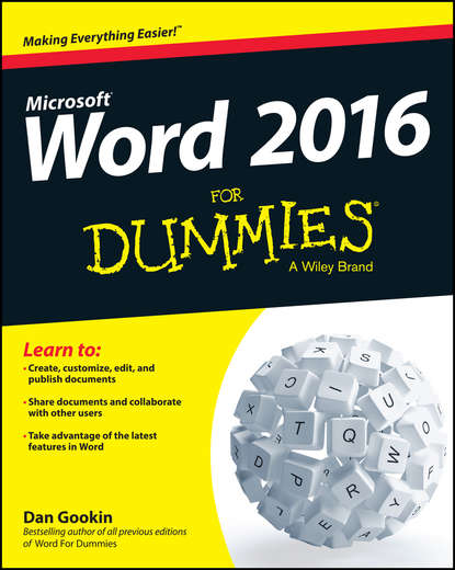 Программирование Word 2016 For Dummies