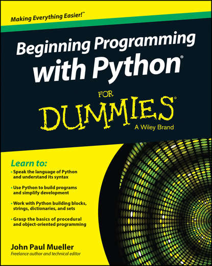 Программирование Beginning Programming with Python For Dummies