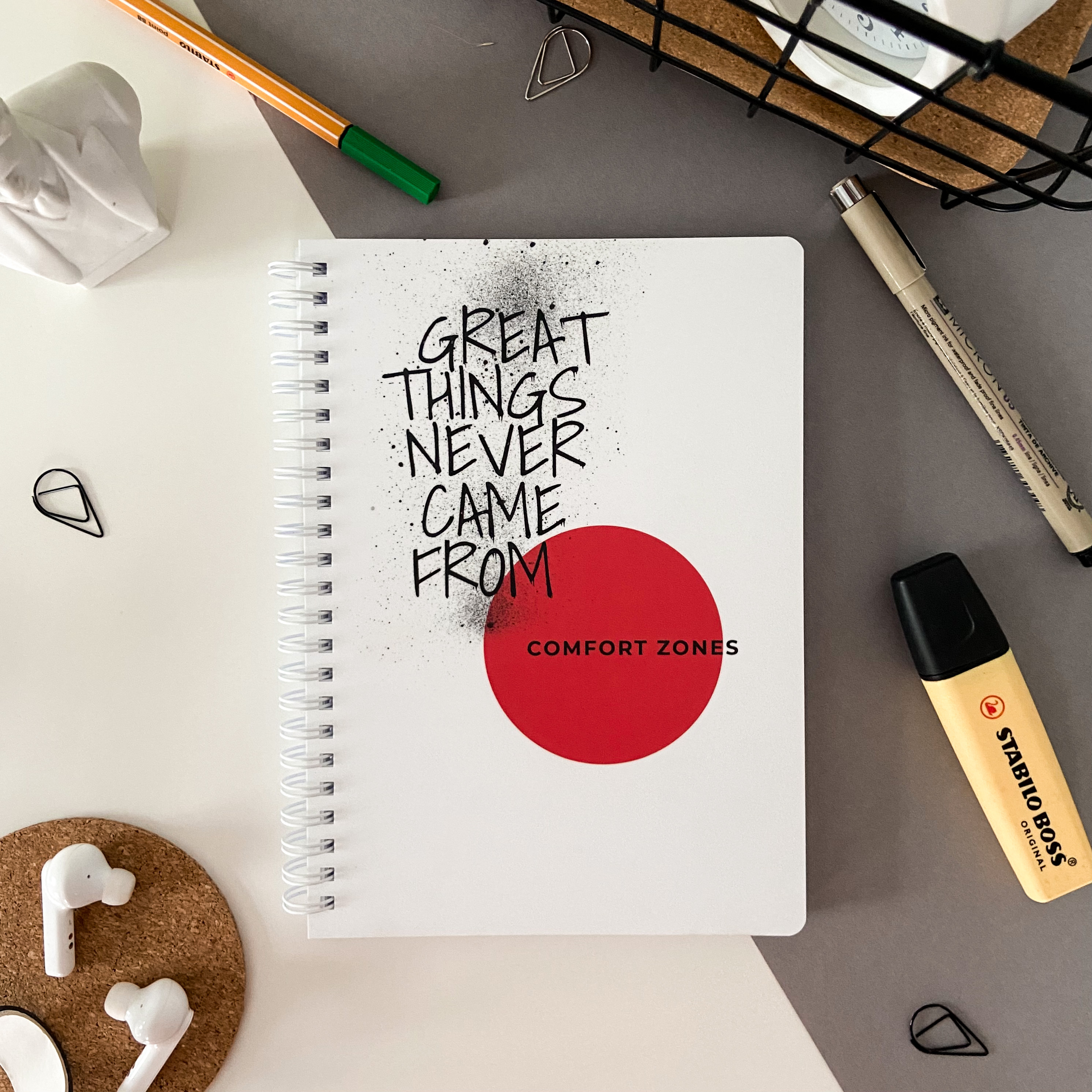 Блокноты Планер неделя Comfort zones Creative А5