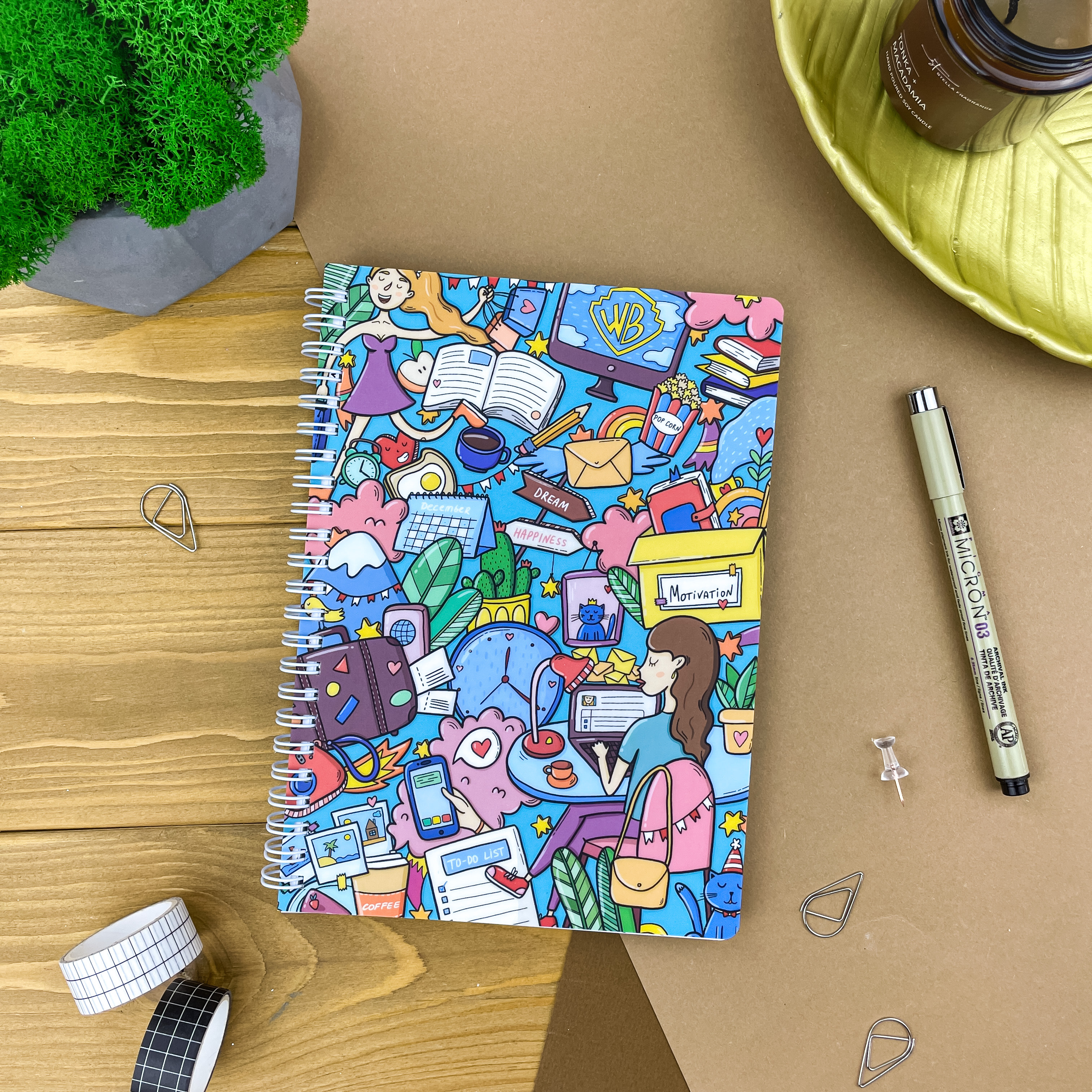 Планер неделя Творческий беспредел Creative А5