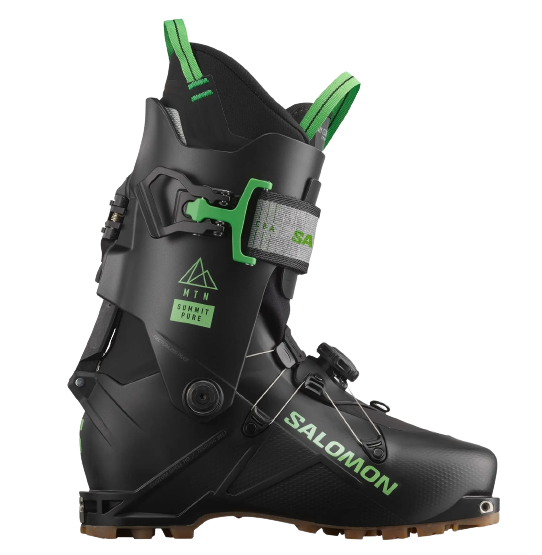   DFsport Ботинки горнолыжные Salomon 22-23 MTN Summit Pure Black/Pastel Neon Green