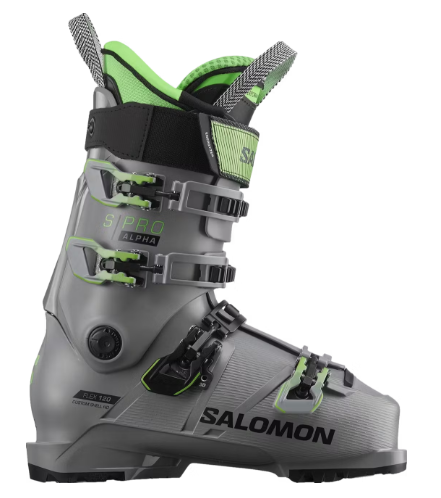  Ботинки горнолыжные Salomon 22-23 S/Pro Alpha 120 Steel Grey/Pastel Neon Green