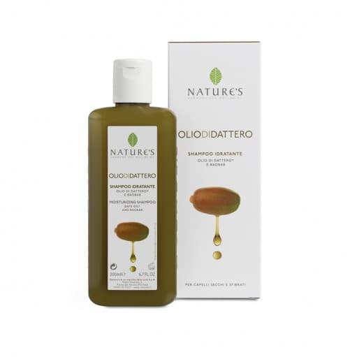 Olio Di Dattero Финики Шампунь Увлажняющий 200 Мл