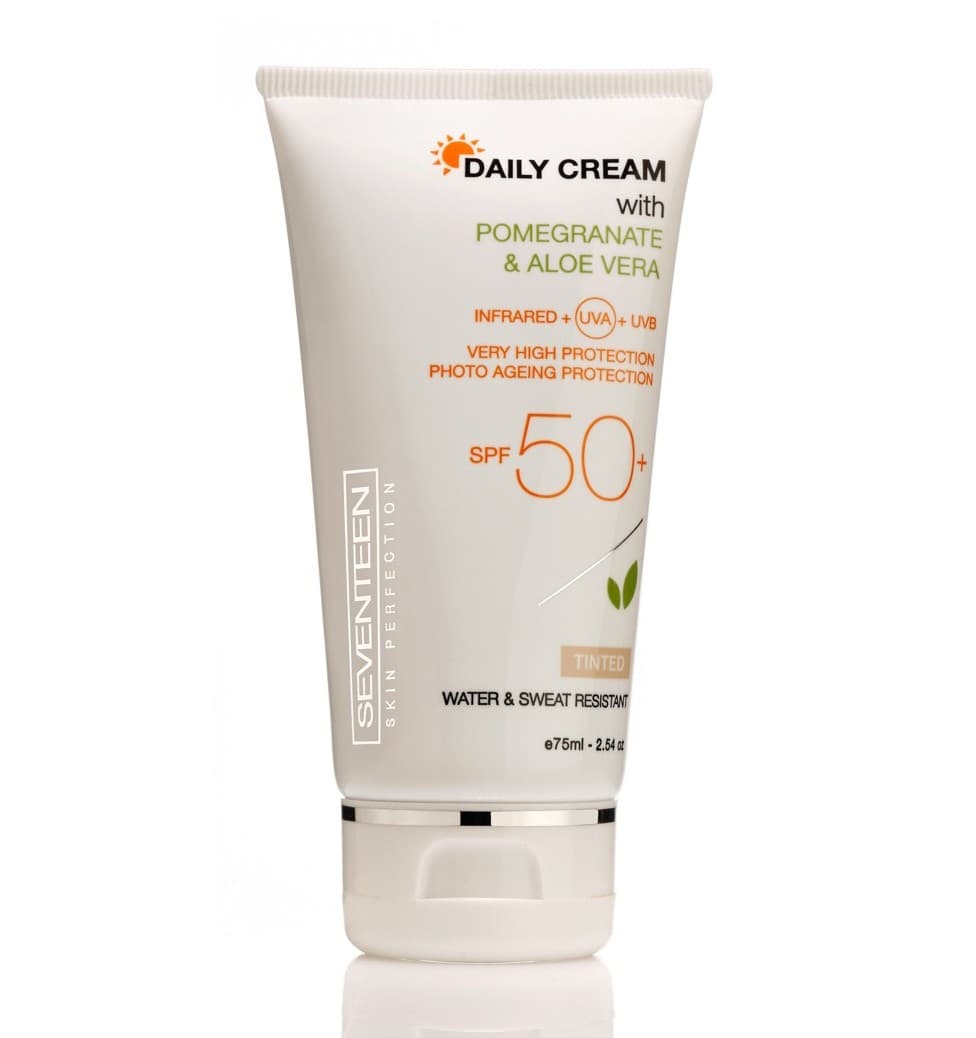 Daily Cream Spf50 Крем Дневной Для Лица С Экстрактом Граната И Алоэ Вера С Тонирующим Эффектом 75 Мл