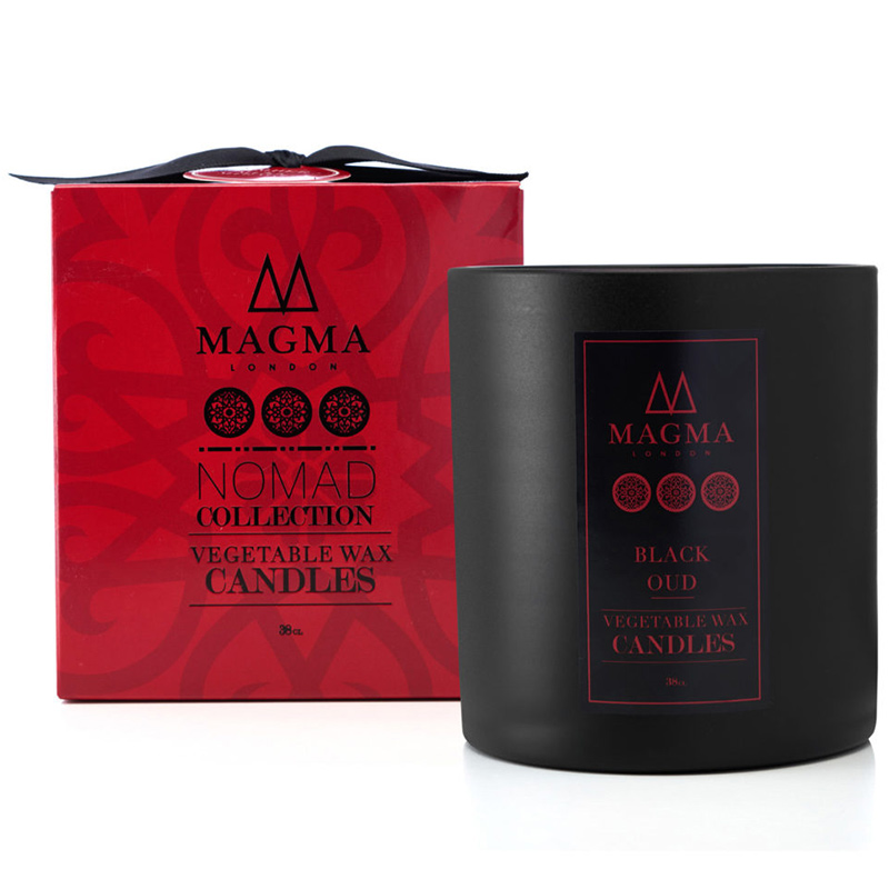 Ароматические свечи Свеча ароматическая Magma London Nomad Collection. Черный уд