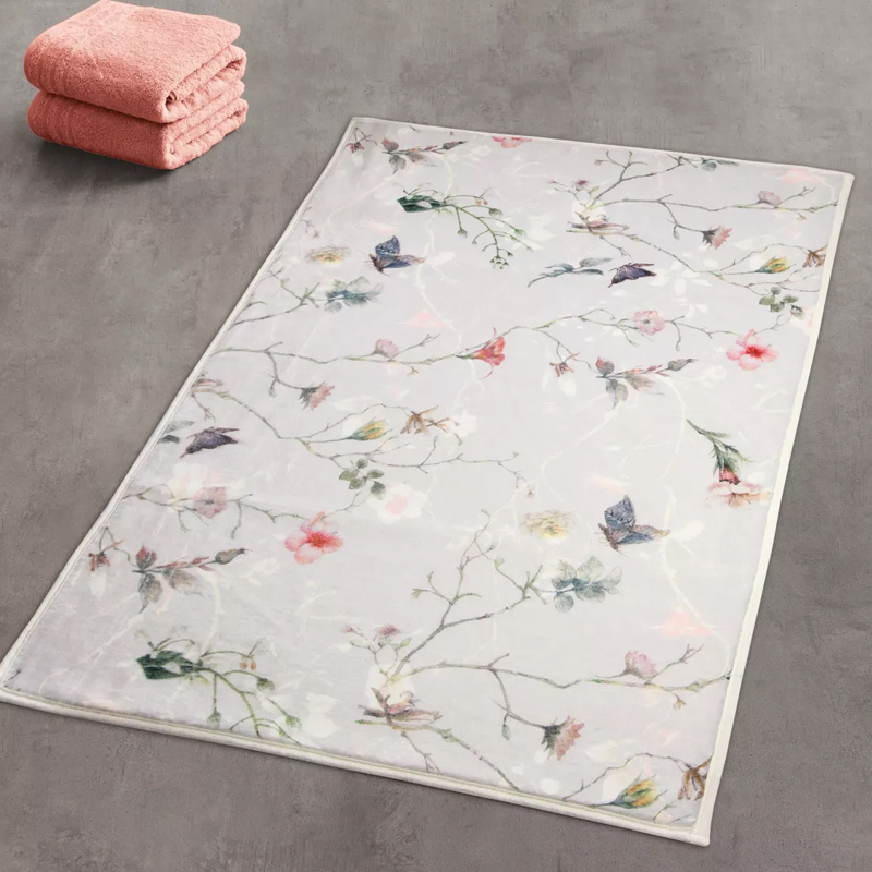 Коврик для ванной комнаты Kleine Wolke Flores Multicolor 50x60см