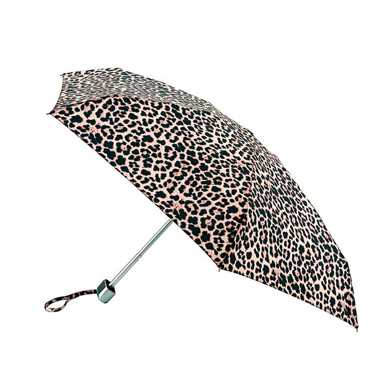 Зонт женский механика Fulton Classic Leopard