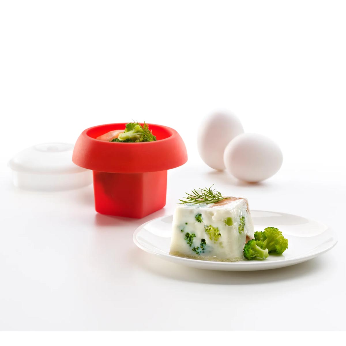   Евродом Форма для приготовления яиц в СВЧ Lekue Microwave cooking квадратная