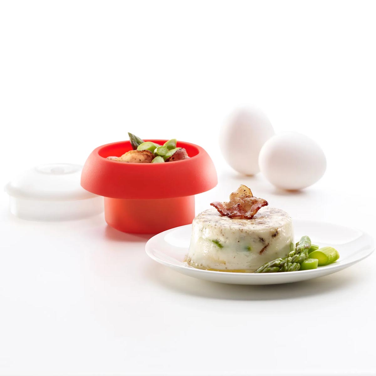  Евродом Форма для приготовления яиц в СВЧ Lekue Microwave cooking круглая