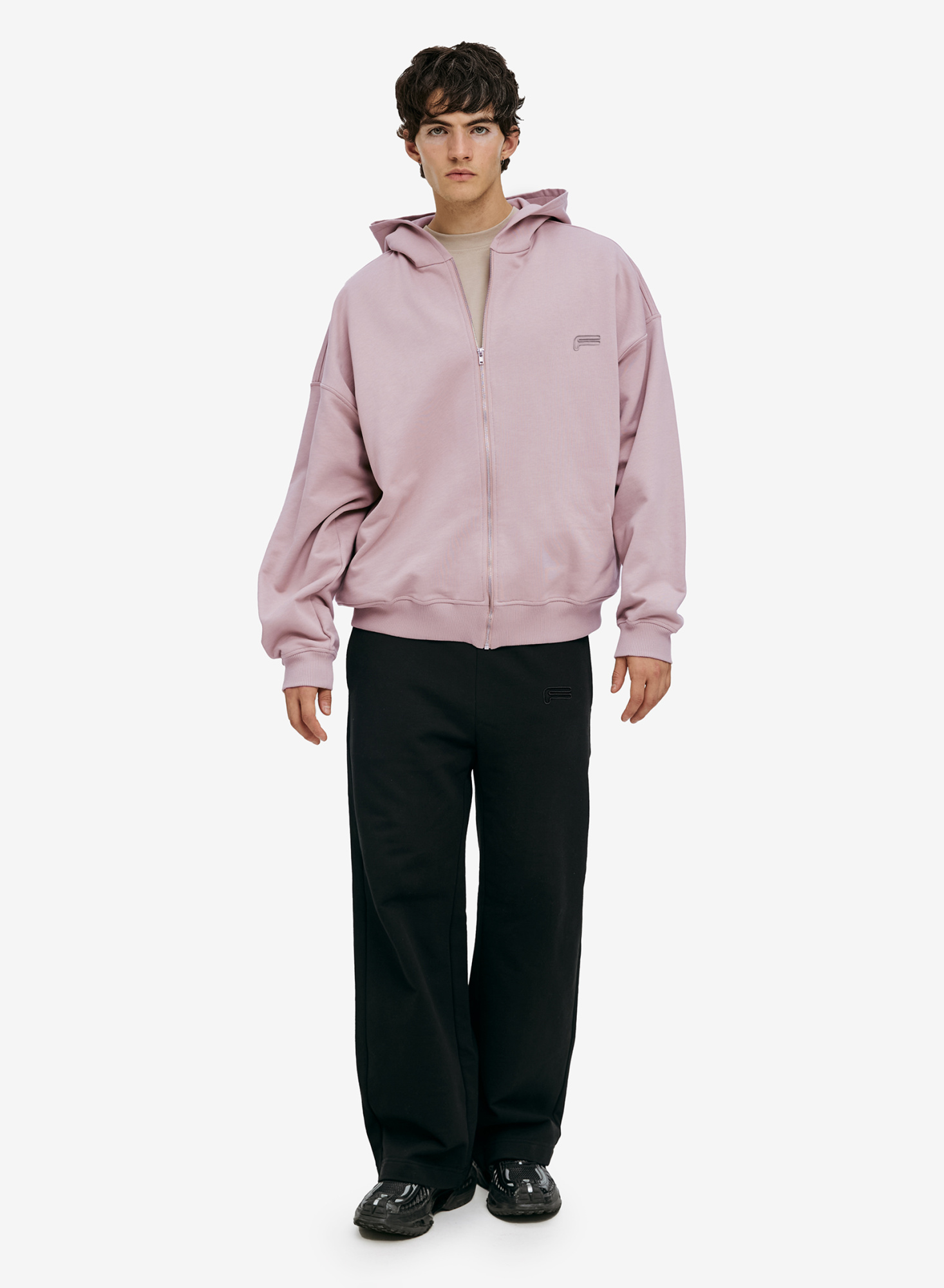 ARCHIVE SALE Худи zip Basic Pink FABLE