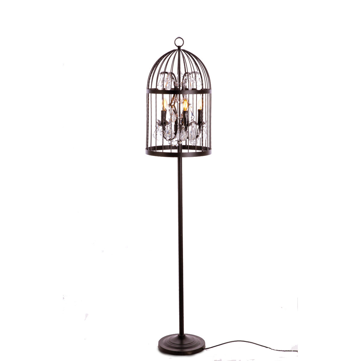 Напольные  Фандеко Торшер Loft It VINTAGE BIRDCAGE LOFT1891F