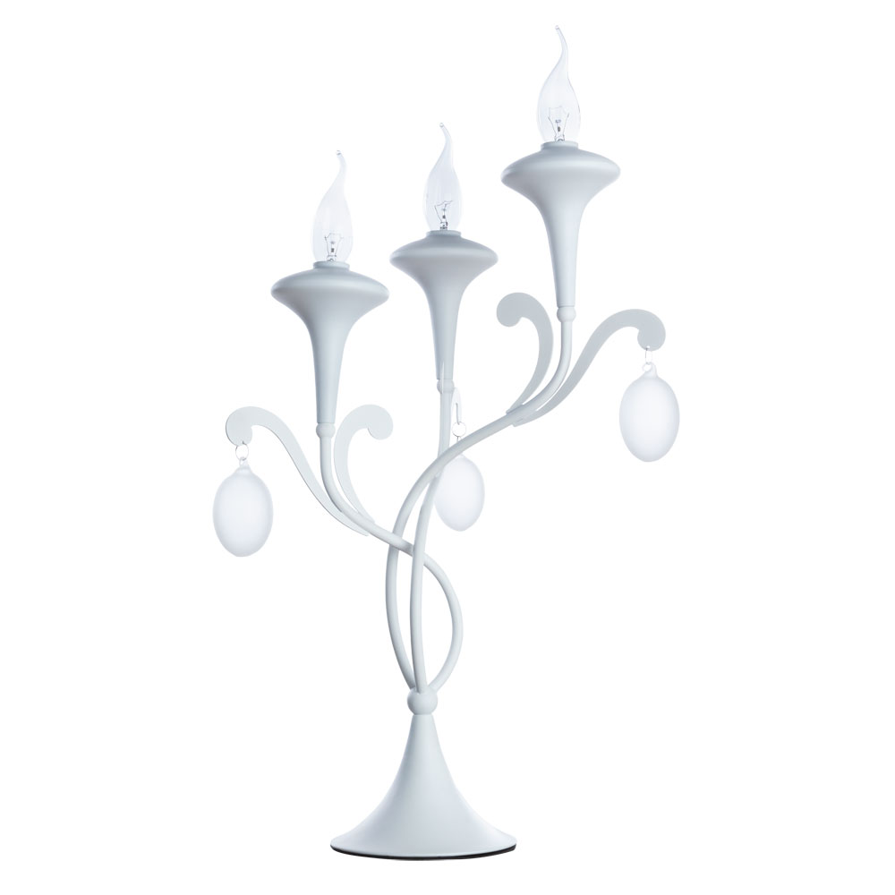 Декоративная настольная лампа Arte Lamp MONTMARTRE A3239LT-3WH