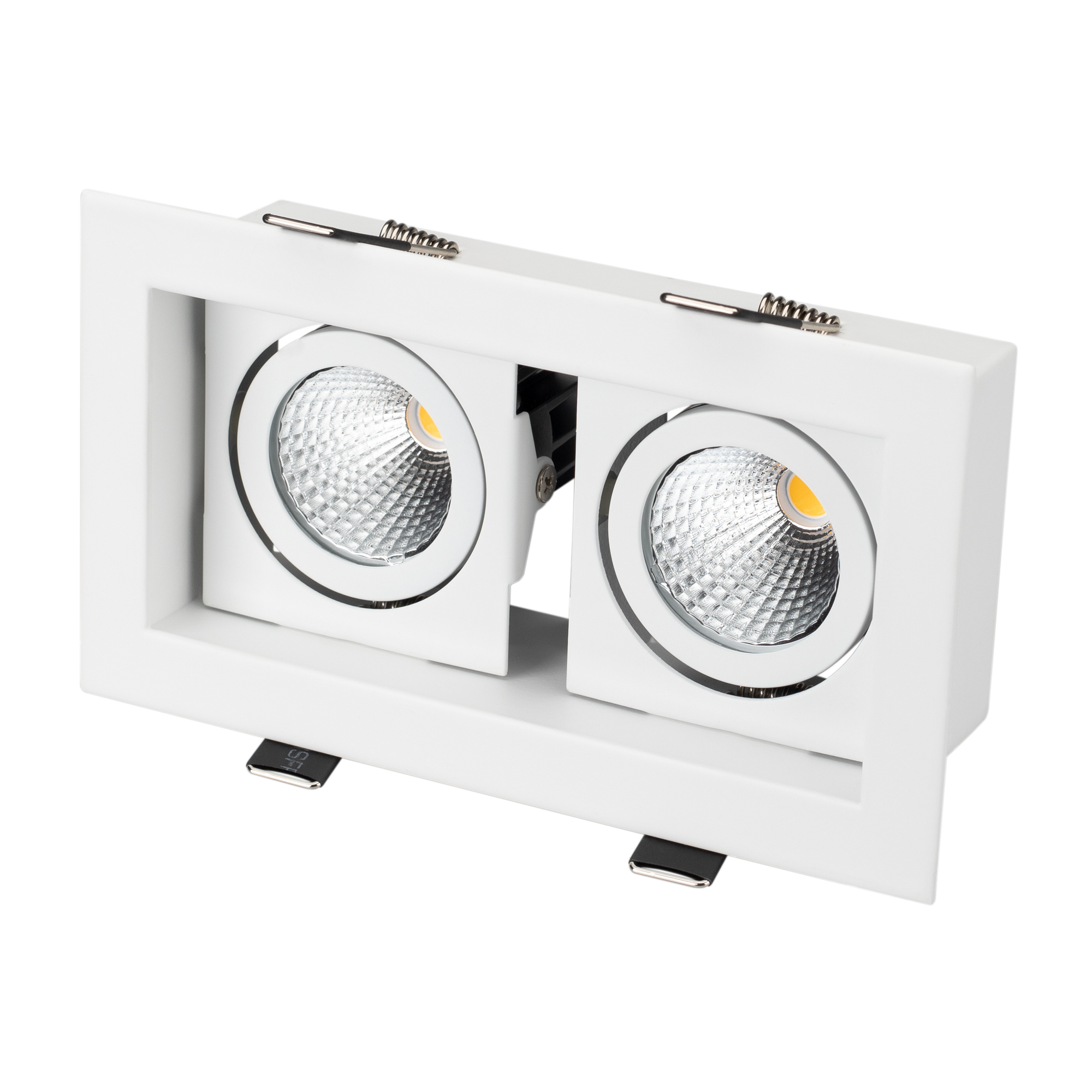 Карданный светильник CL-KARDAN-S180x102-2x9W White (WH, 38 deg) Arlight 024128