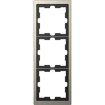 Рамка на 3 поста Schneider Electric MERTEN D-LIFE MTN4030-6550