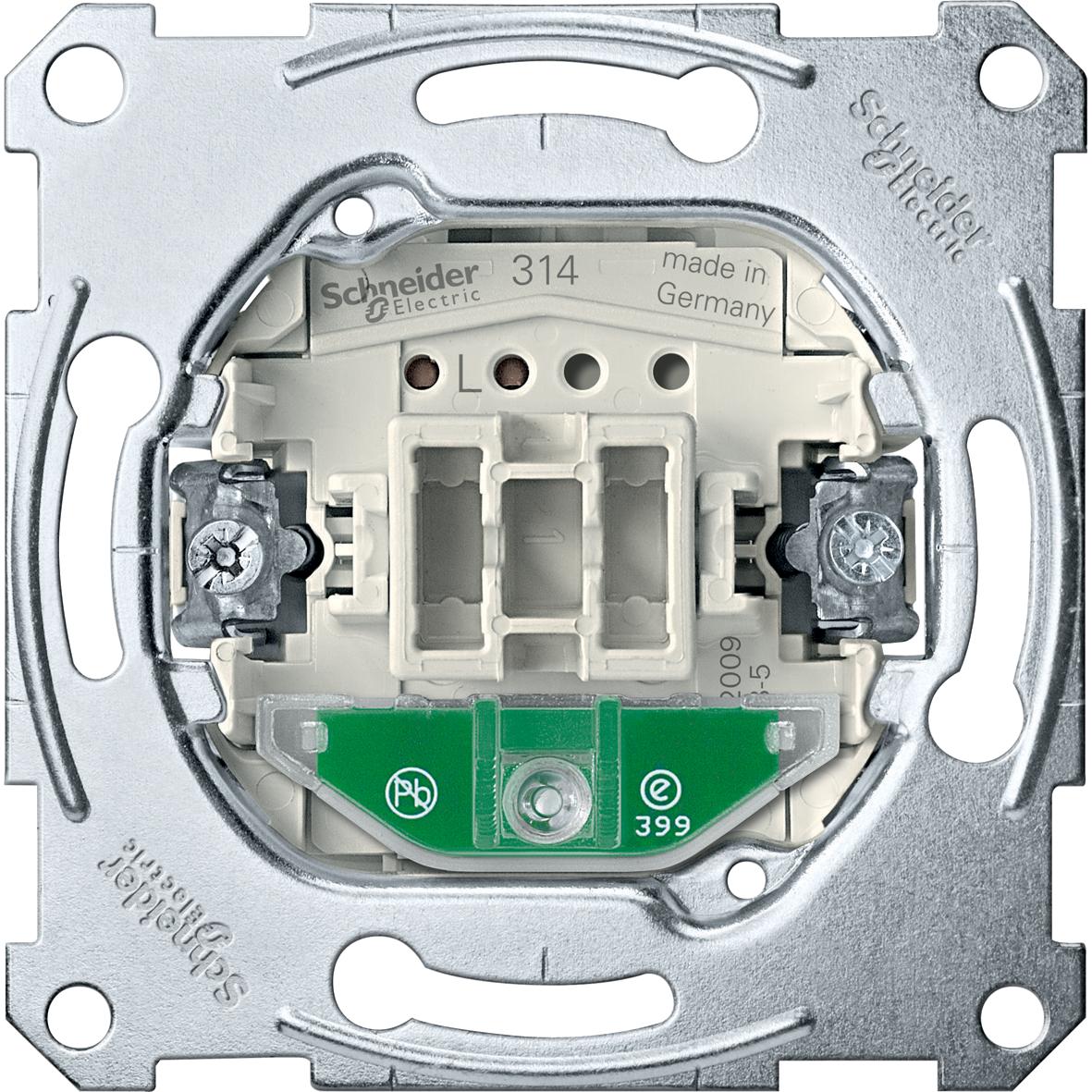 Механизм для переключателя одноклавишного QF Schneider Electric MERTEN МЕХАНИЗМЫ MTN3136-0000