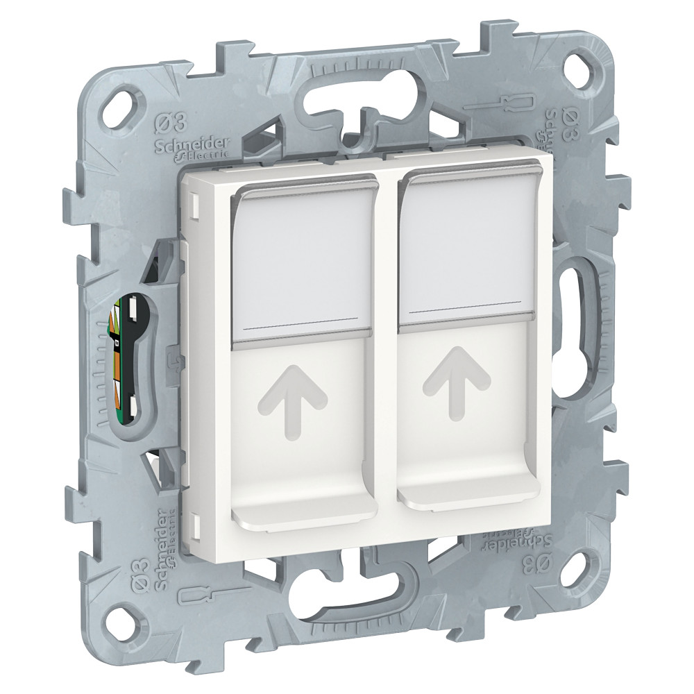 Розетка интернет RJ-45 Schneider Electric UNICA NEW NU542018