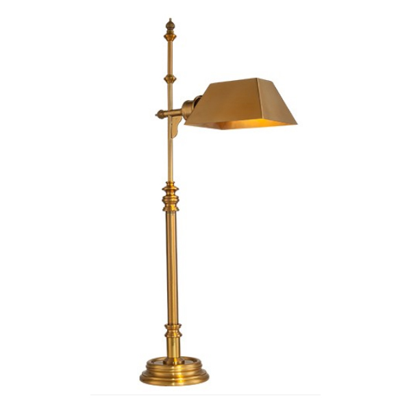 Декоративная настольная лампа Delight Collection CHARLENE KM0920T brass