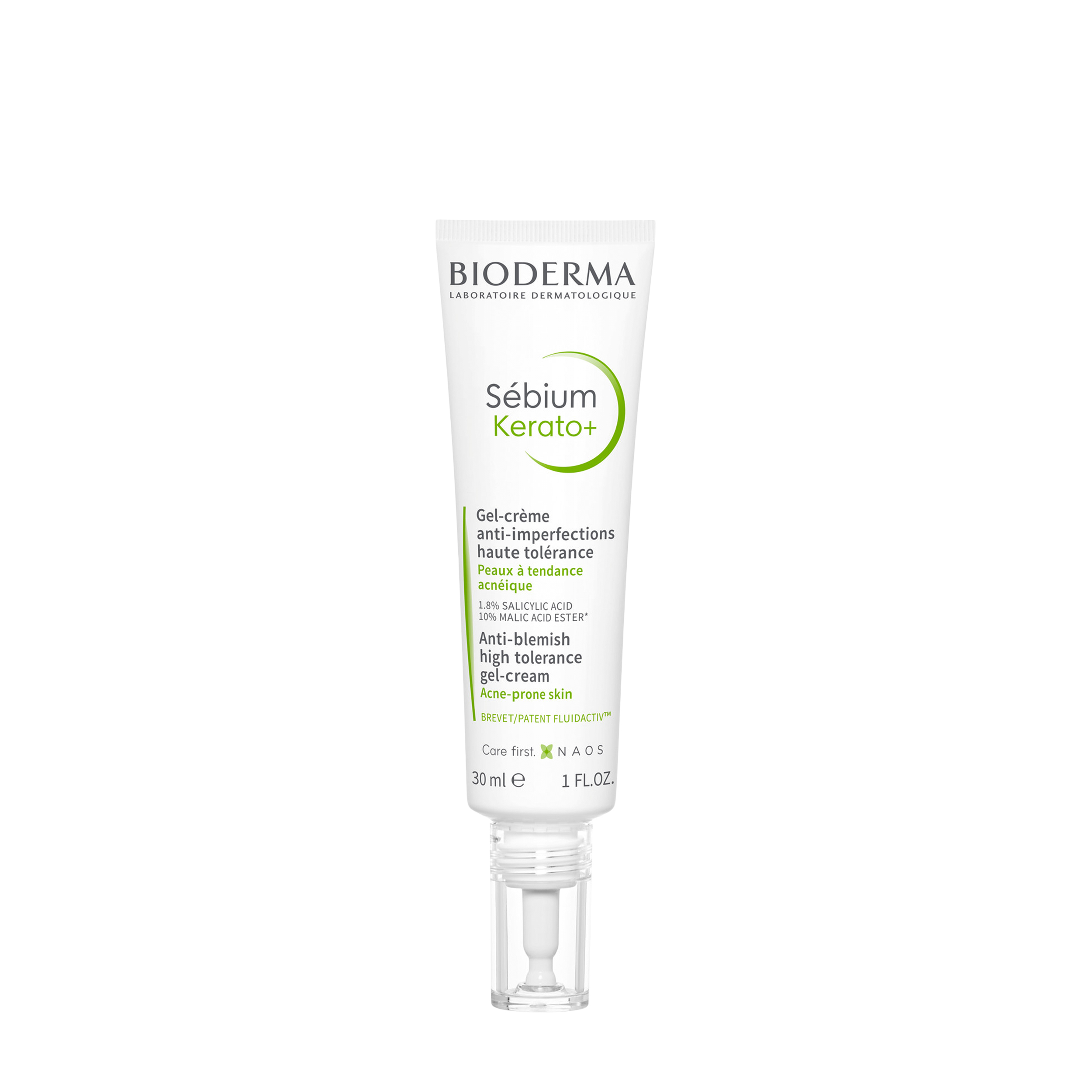 BIODERMA BIODERMA Отшелушивающий гель-крем для проблемной кожи лица Sebium Kerato+ 30 мл