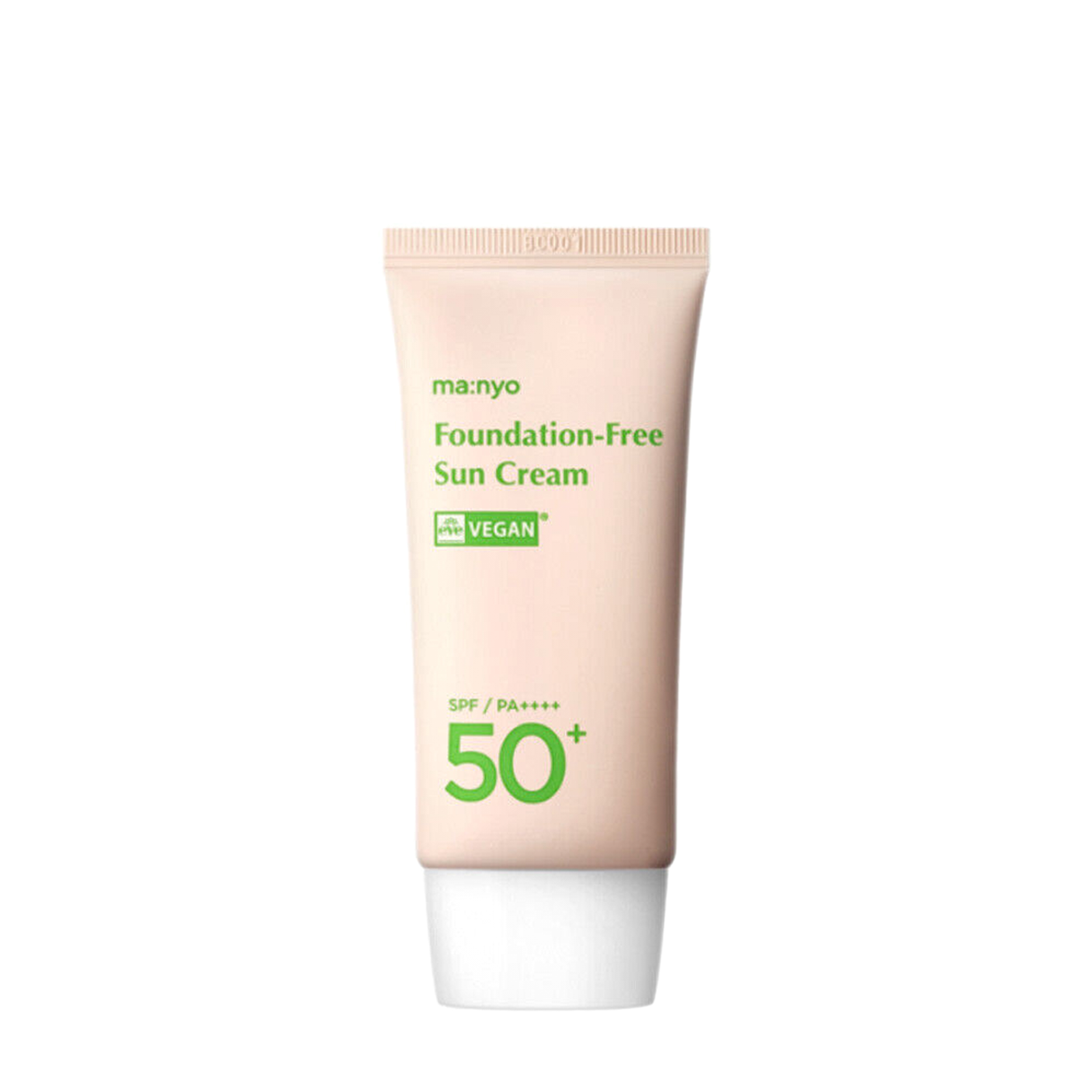  ma:nyo ma:nyo Тонирующий солнцезащитный крем для лица SPF 50+ Foundation-Free Sun Cream 50 мл