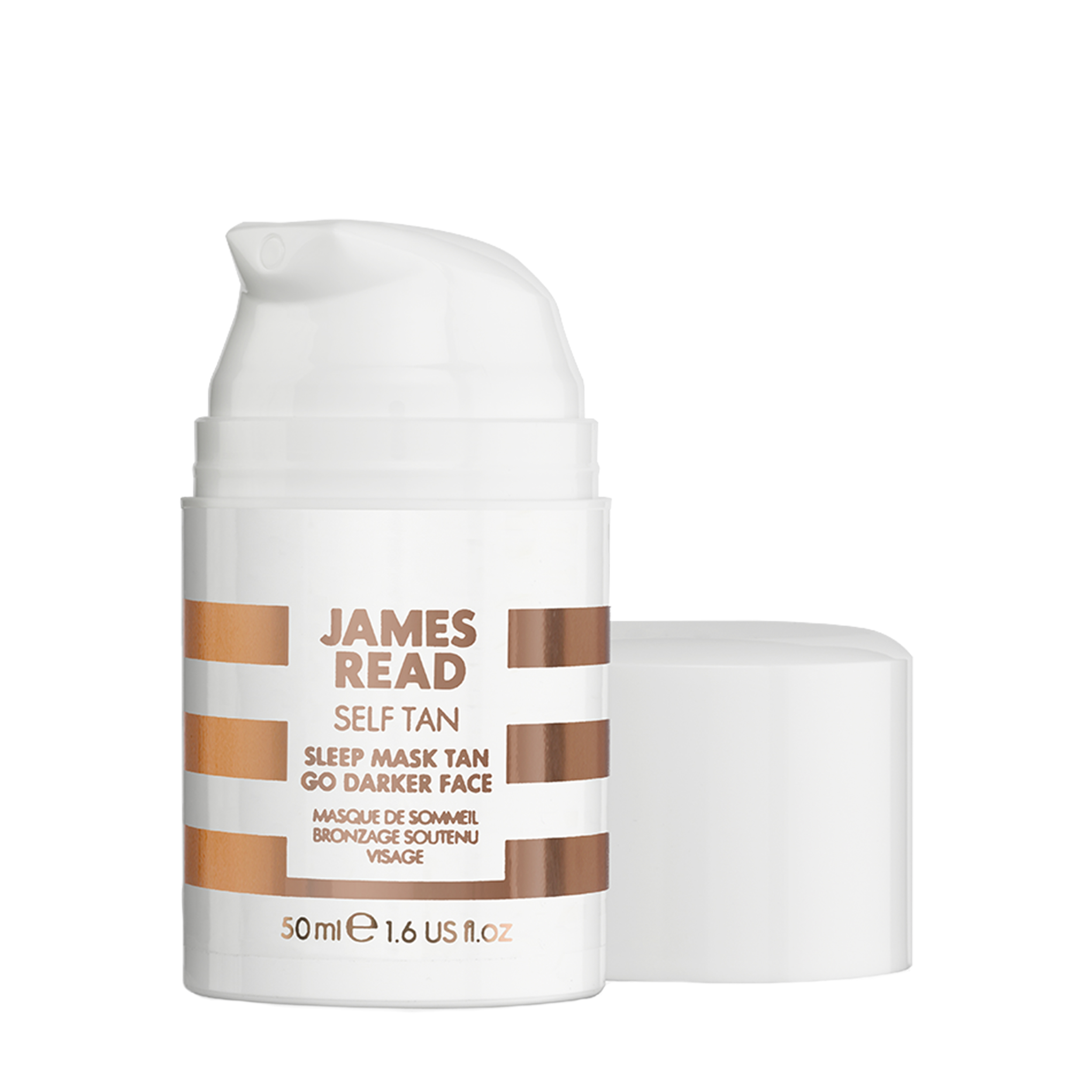 James Read James Read Ночная маска для лица для темного загара Sleep Mask Go Darker Face 50 мл