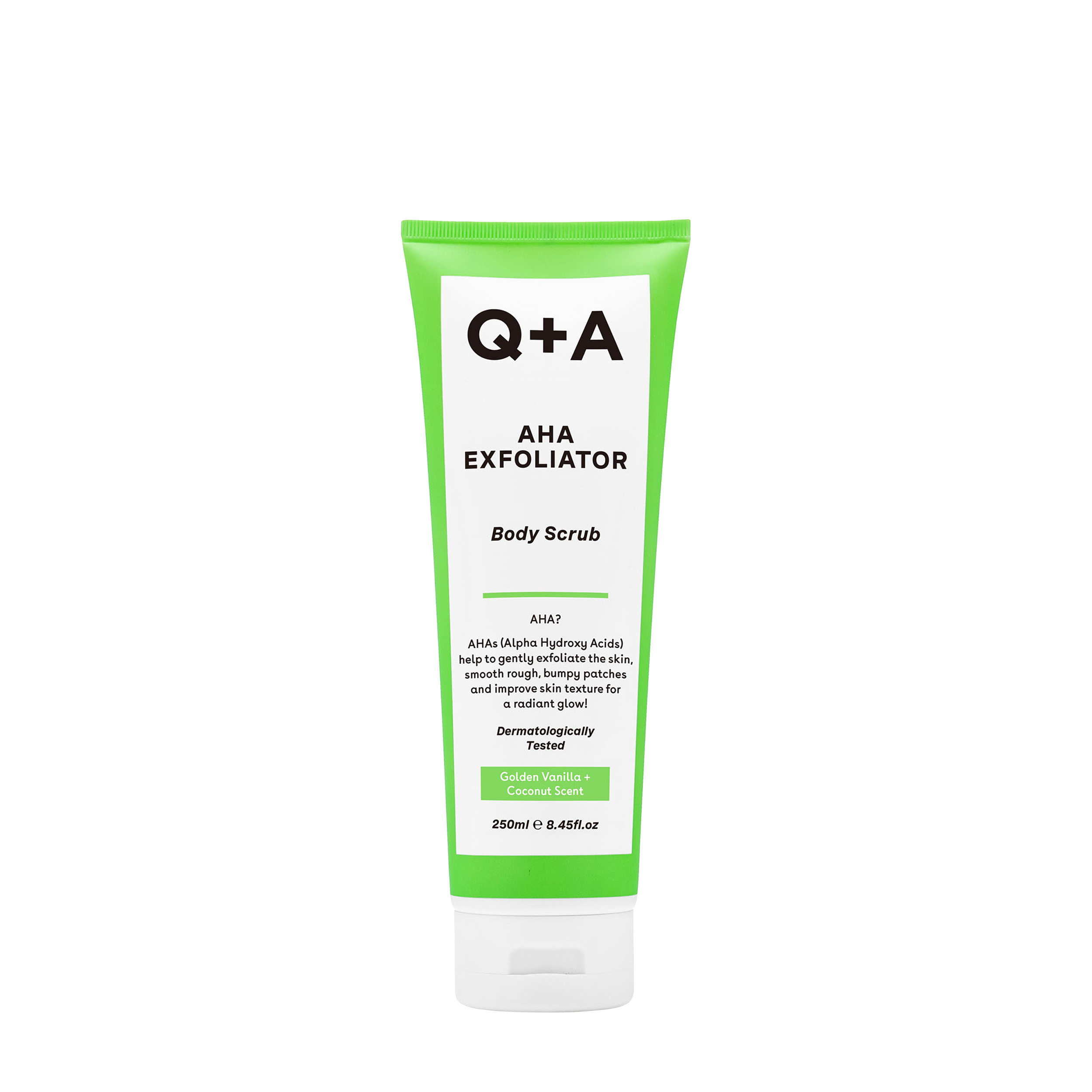 Q+A Q+A Пилинг-скраб для тела AHA Exfoliator 250 мл