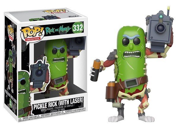 Фигурка Rick & Morty Funko POP! Pickle Rick w/ Laser