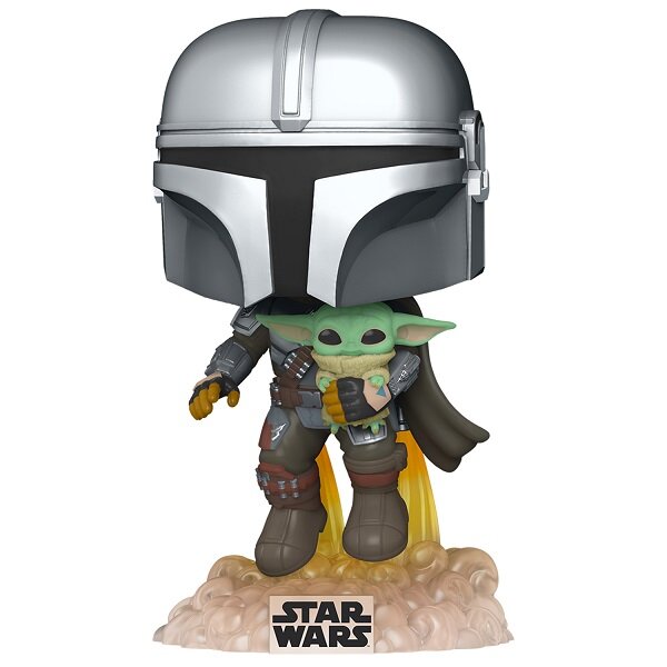 Фигурка Star Wars Mandalorian Funko POP! Mandalorian Mandalorian with The Child (402)