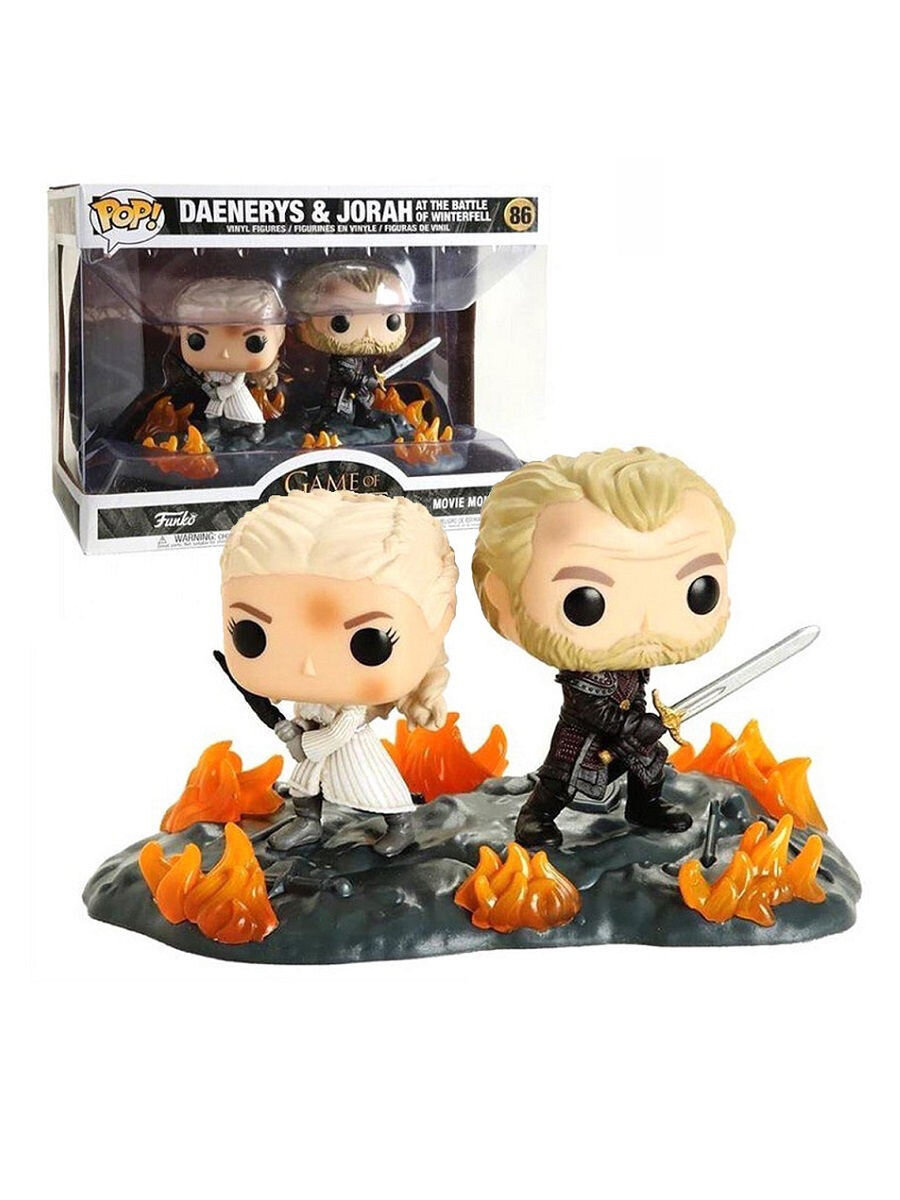 Фигурка Game of Thrones Funko POP! Daenerys & Jorah B2B w/Swords