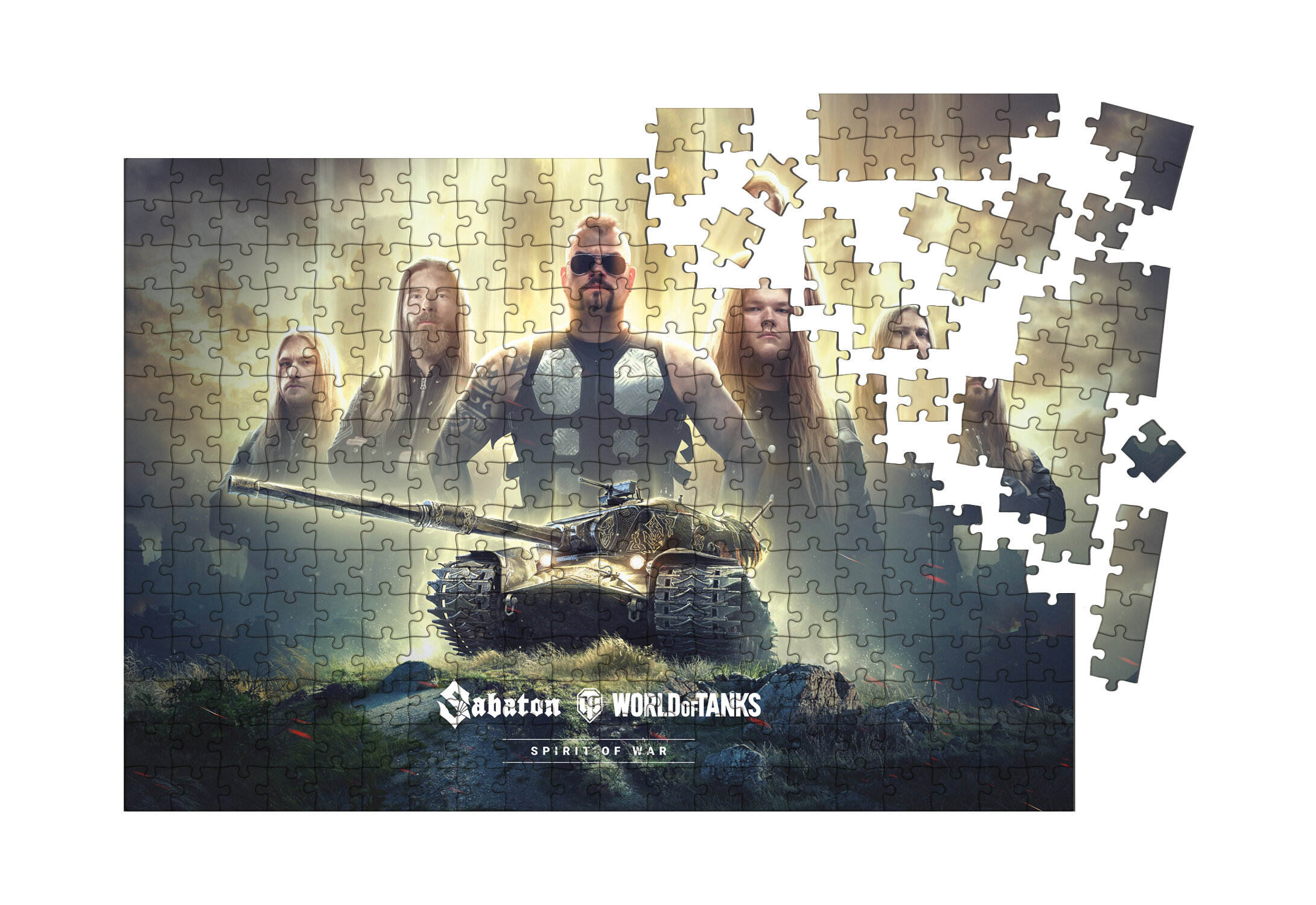 Пазл World of Tanks Sabaton Band Limited Edition