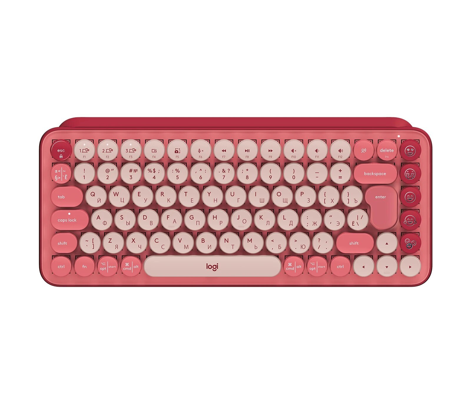 Logitech POP Keys Heartbreaker Rose