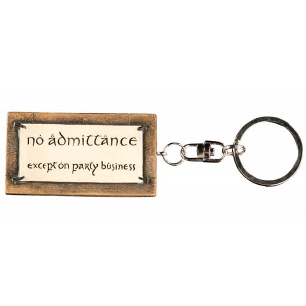Брелок Lord of the Rings Keyring No Admittance