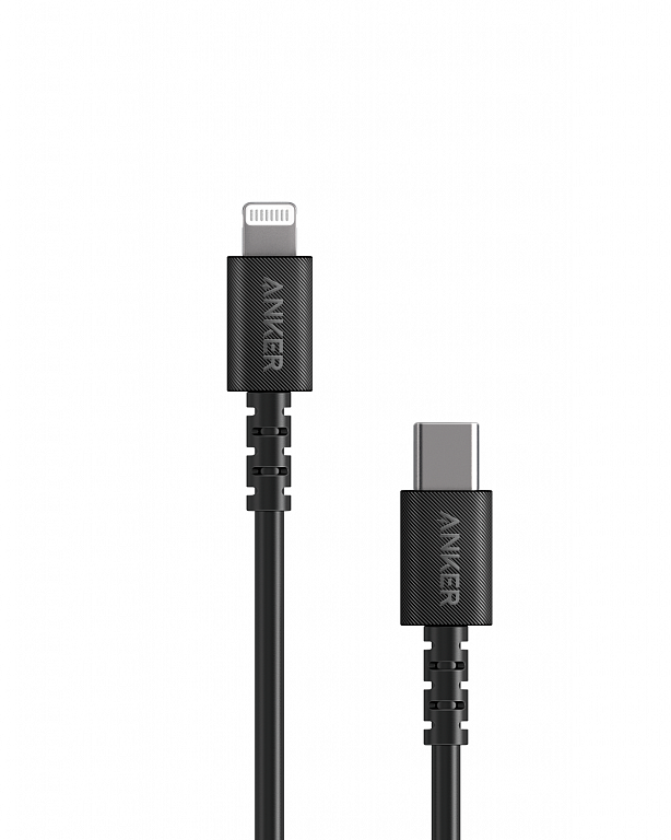 Anker PowerLine Select (USB type-C to Lightning) 0.9м Black