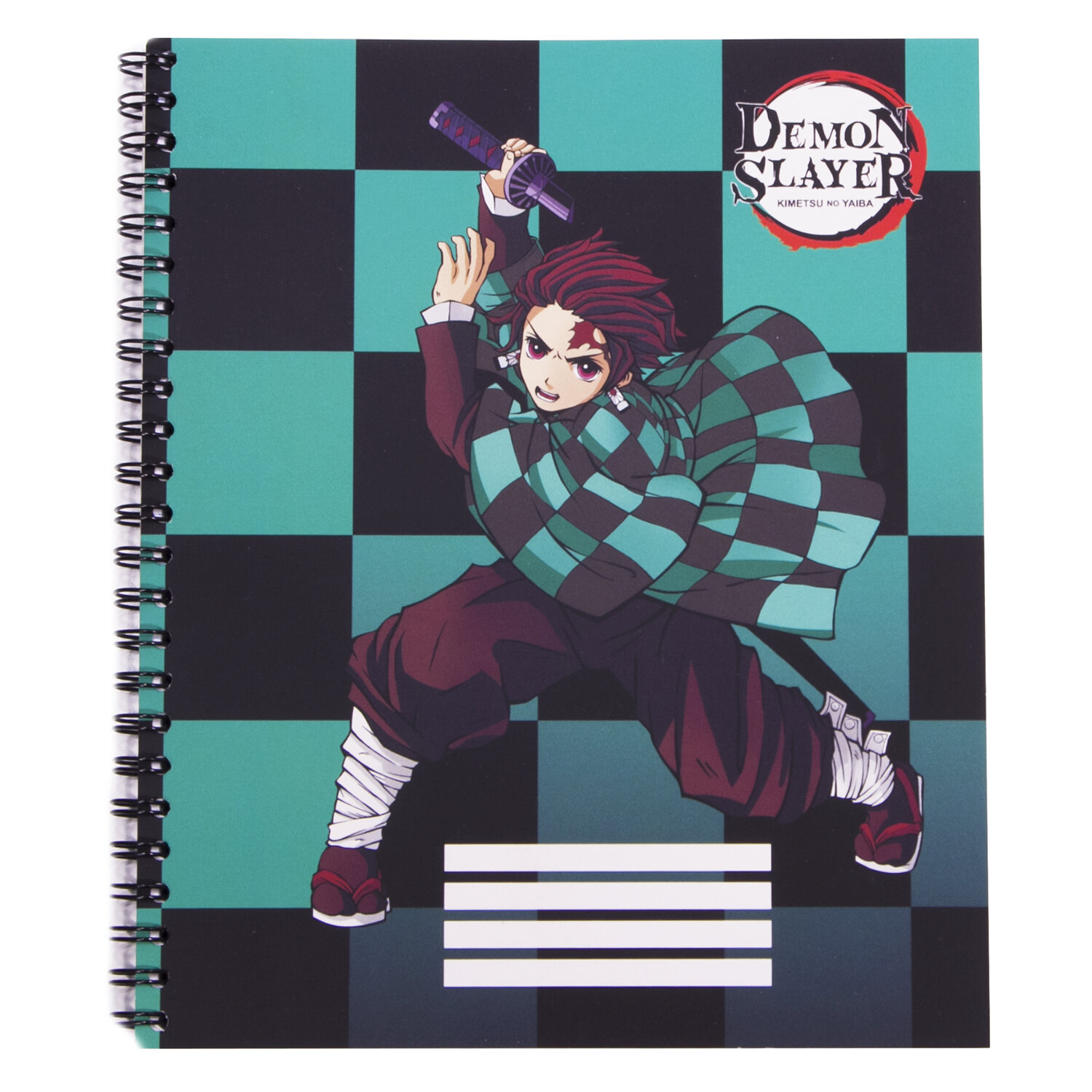 Тетрадь Demon Slayer Kimetsu no Yaiba Tanjiro Kamado V1 96 листов
