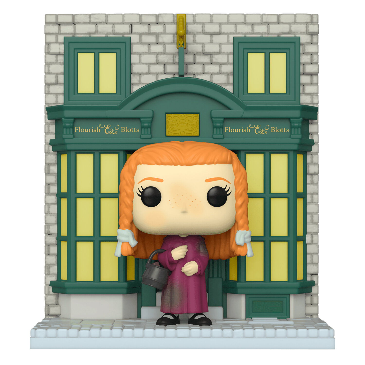 Фигурка Harry Potter Funko POP! Deluxe Diagon Alley Ginny Weasley With Flourish & Blotts (Exc)