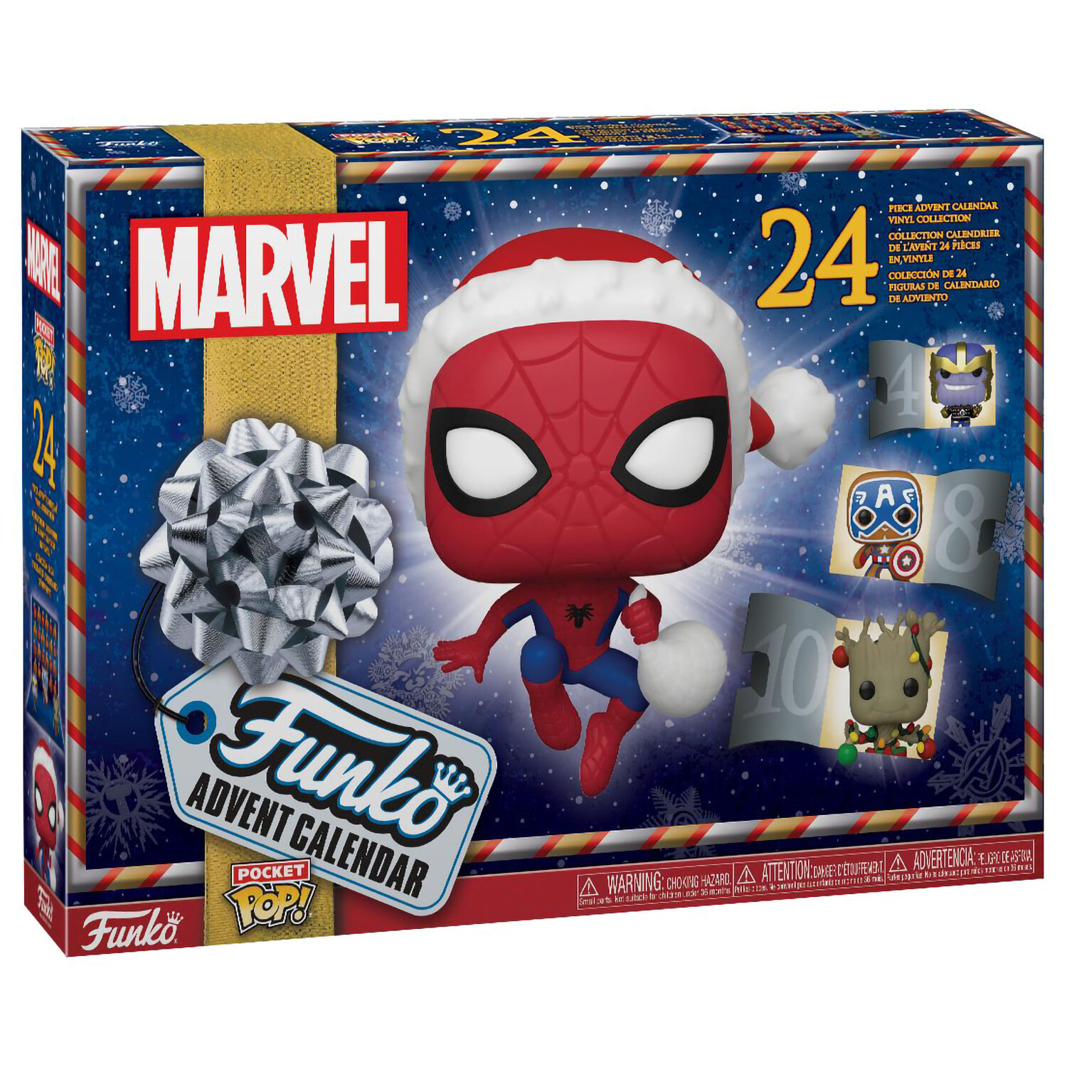 Подарочный набор Marvel Funko POP! Advent Calendar Holiday 2022