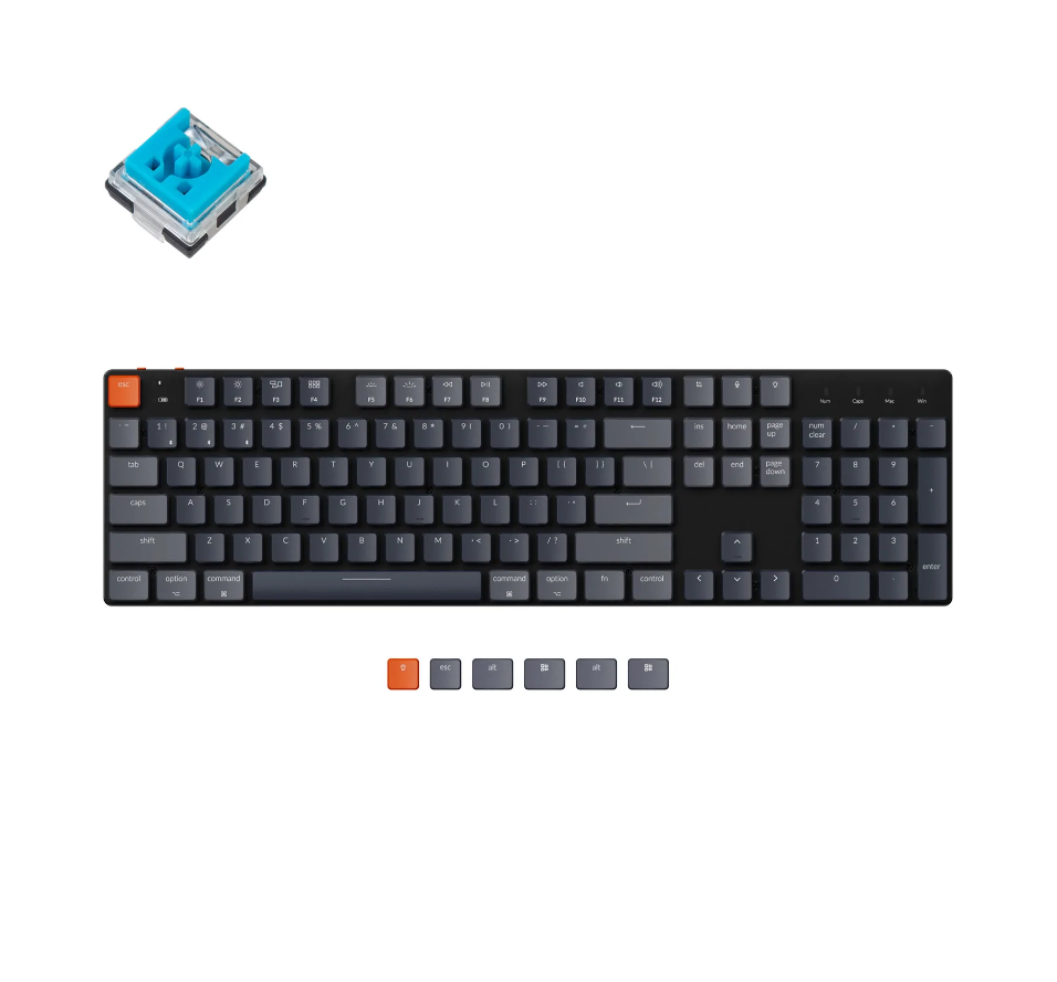 Keychron K5SE Full Size RGB Blue Switch