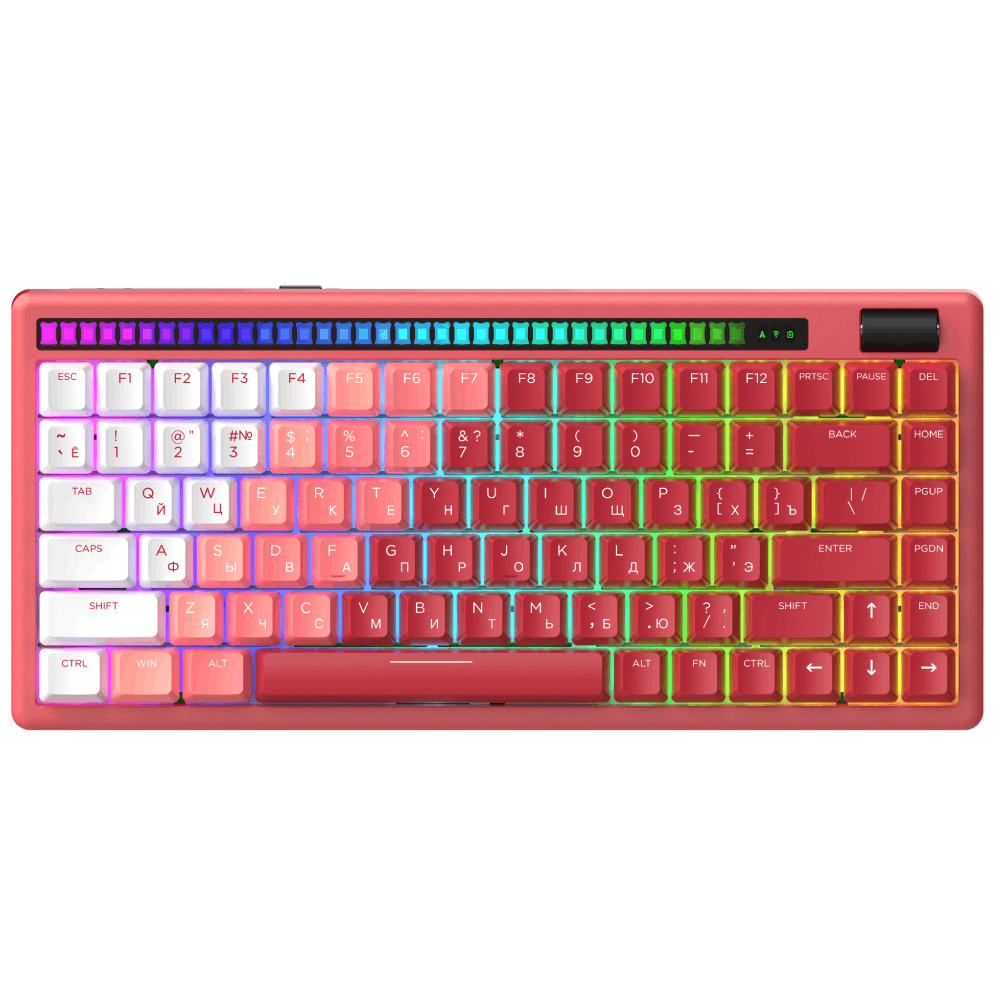 Dareu A84 Pro Flame Red Wireless Sky V3 Switch