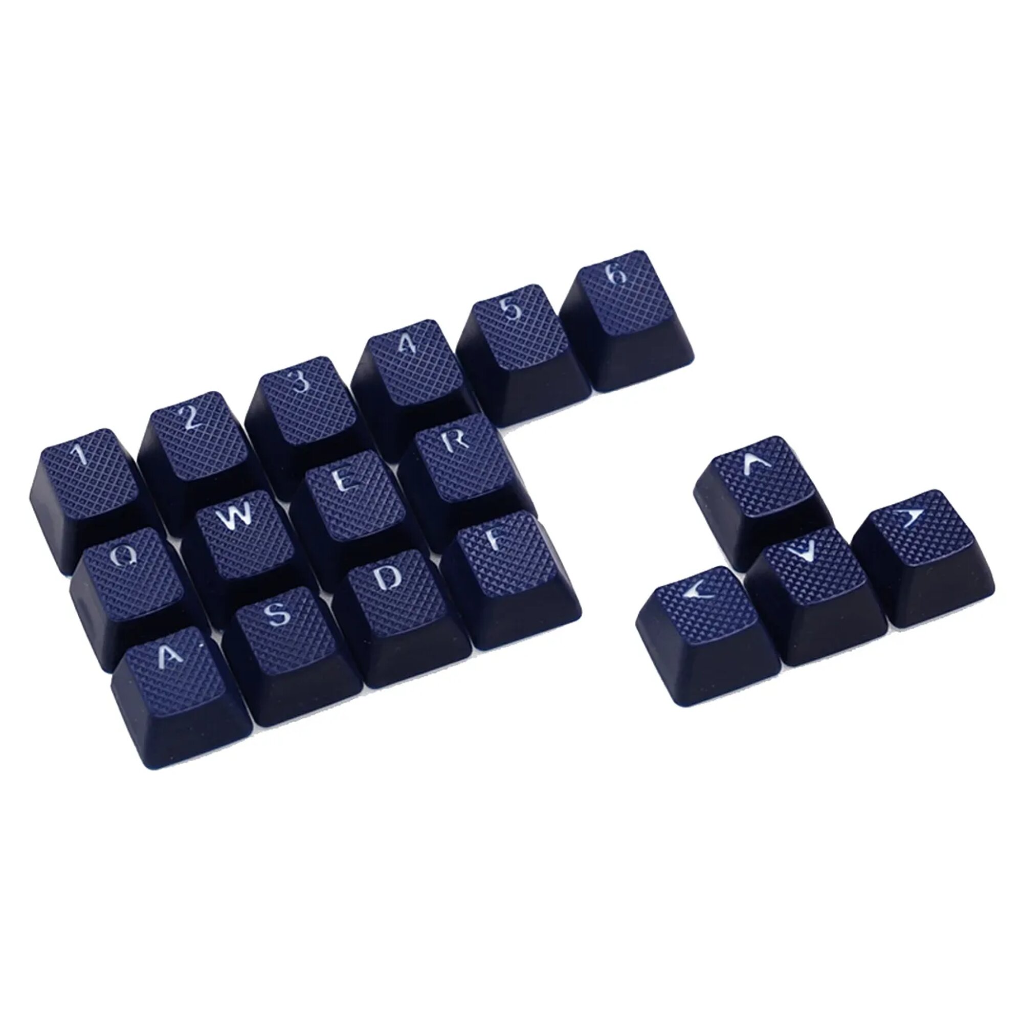 Набор кейкапов Tai-Hao Rubber Blue 18 keys