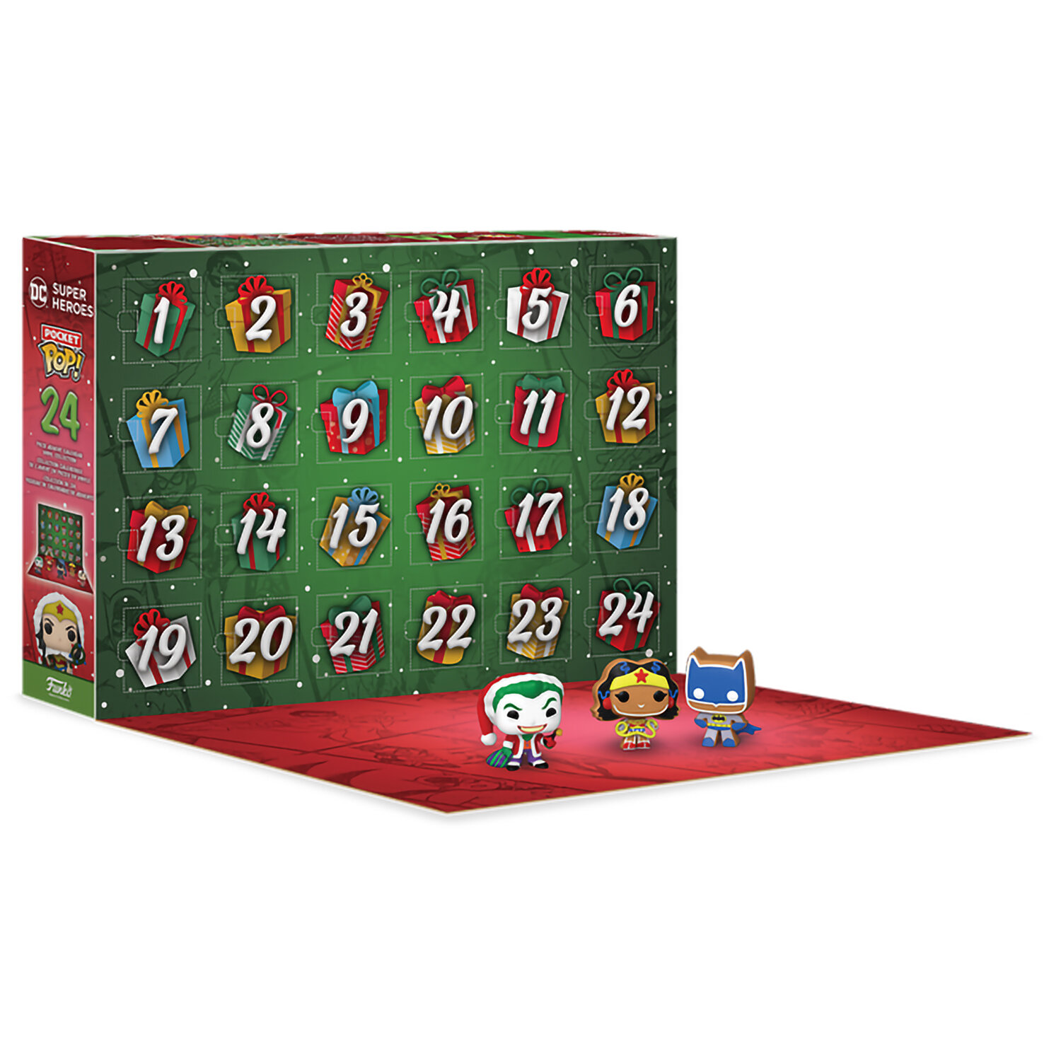 Подарочный набор DC 2023 Funko POP! Advent Calendar