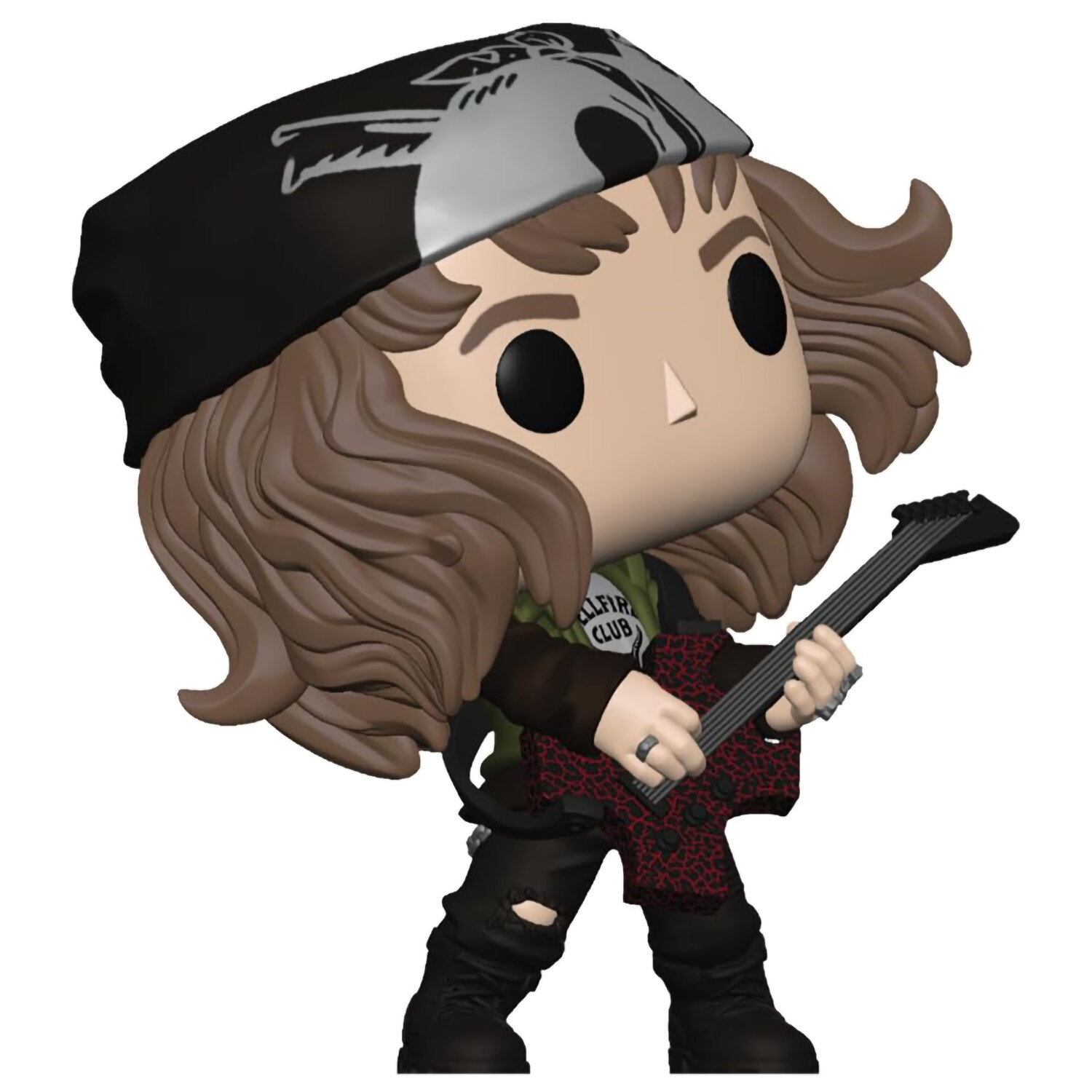 Фигурка Stranger Things Funko POP! S4 Hunter Eddie with Guitar (MT) (Exc) (1462)