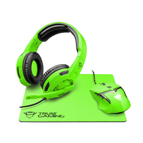 Комплекты клавиатур и мышей Trust GXT 790-SB SPECTRA Green