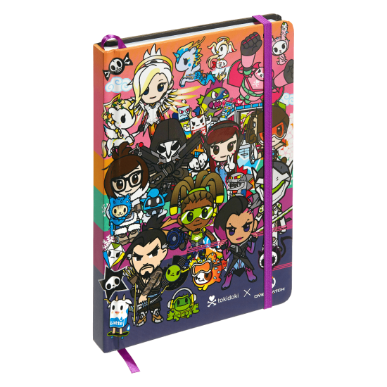 Блокнот Blizzard Tokidoki&Overwatch Heroes Group