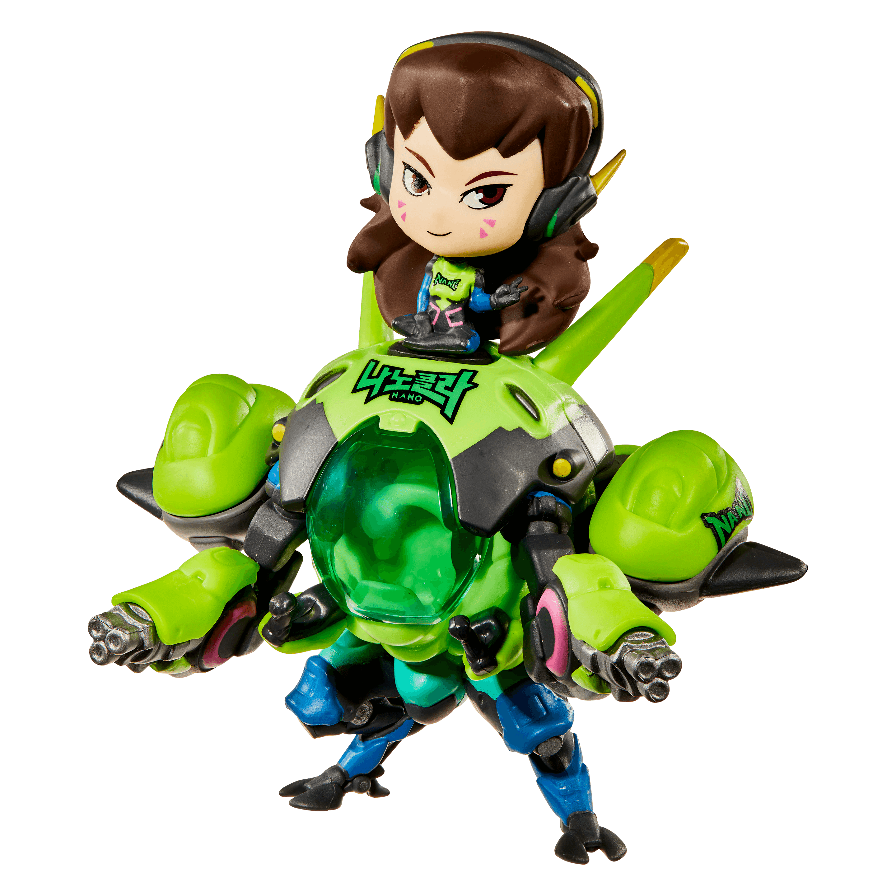 Фигурка Blizzard Cute But Deadly Overwatch Nano D.Va and MEKA