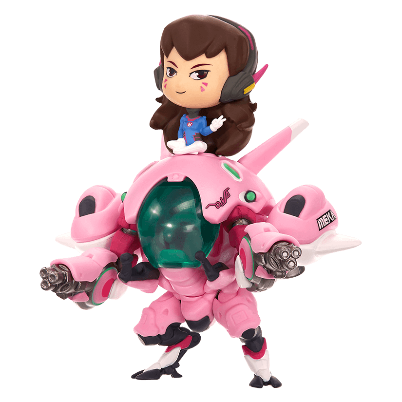 Фигурка Blizzard Cute But Deadly Overwatch D.Va & Meka