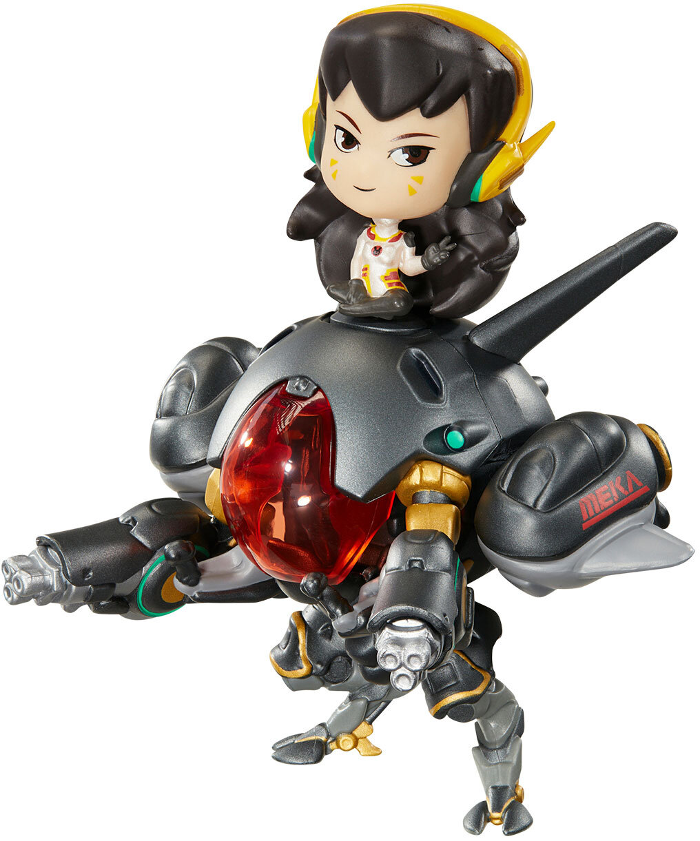 Фигурка Blizzard Cute But Deadly Overwatch Carbon Fiber D.Va with Meka