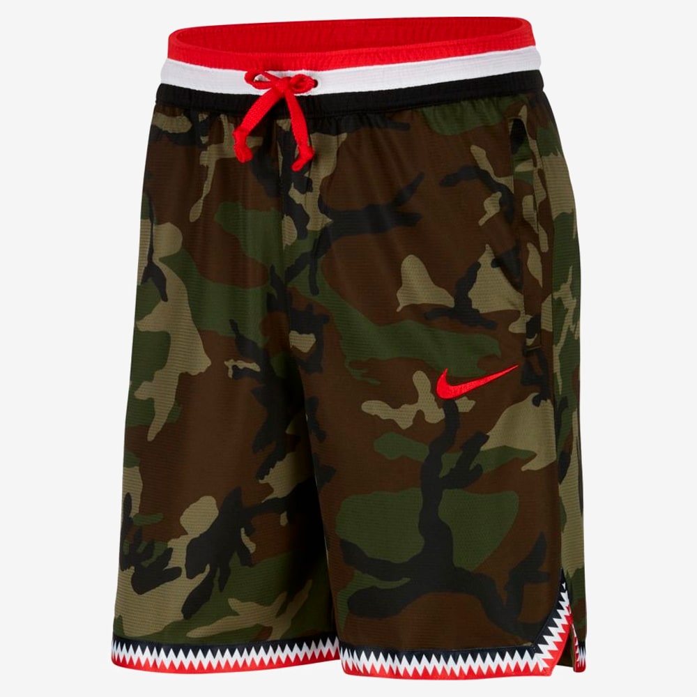 Dna Short Camo, Medium Olive/University Red