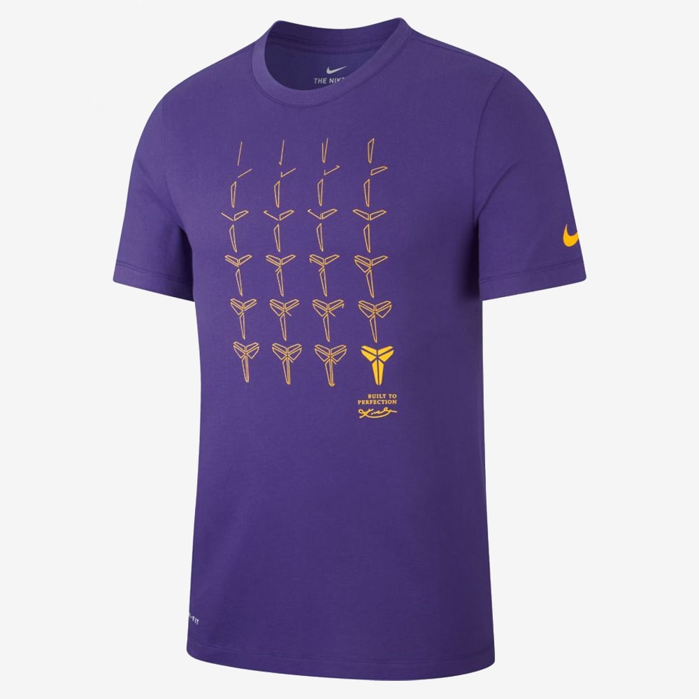 Kb Dry Tee Perfection, Court Purple/Court Purple/Amarillo