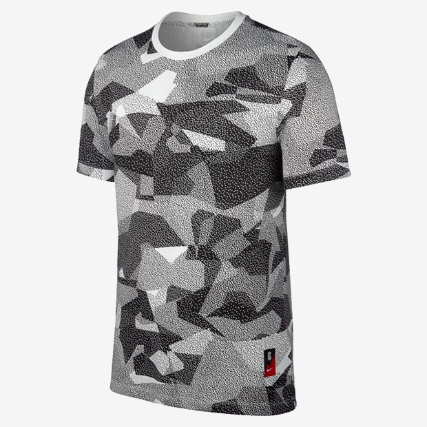 ФУТБОЛКА DRY TEE AOP CAMO, WHITE